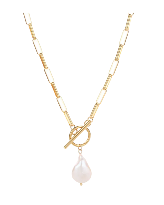 PEARL DROP NECKLACE