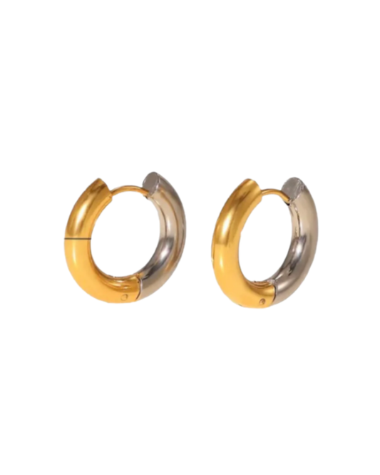 HALF & HALF HOOPS