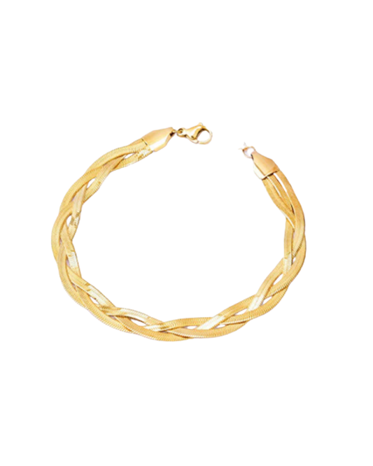 BRAZALETE TRENZADO