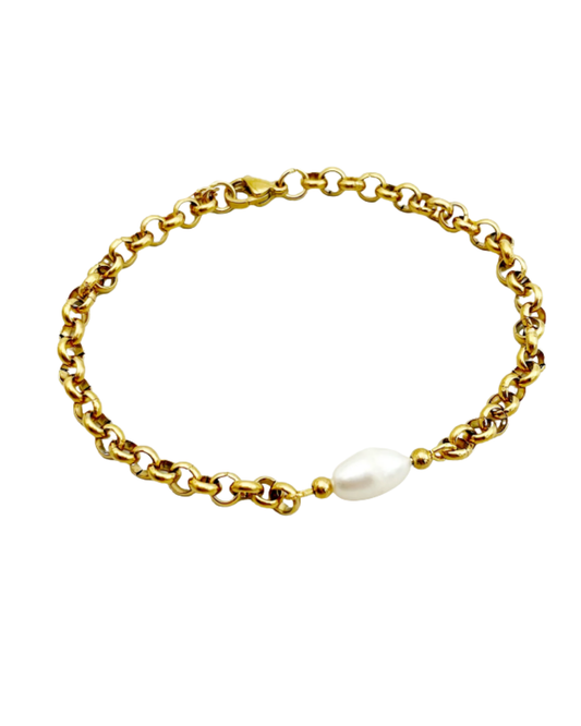 LONE PEARL BRACELET
