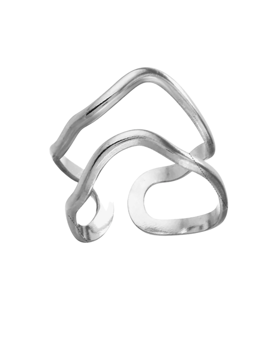 SILVER ARROW RING