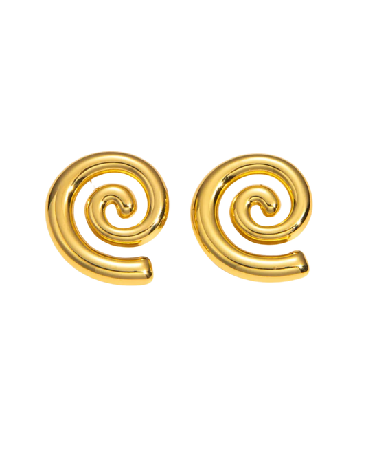 SPIRAL EARRINGS
