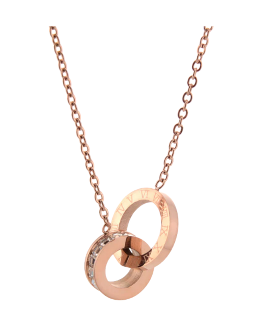 ROSEGOLD ROMAN NECKLACE