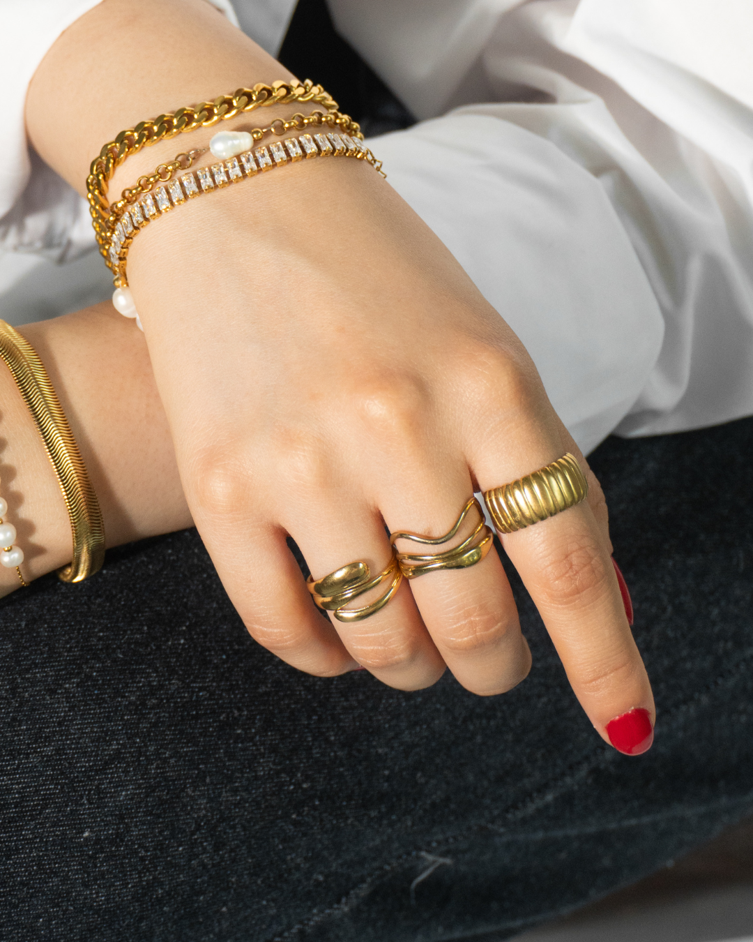 SALMA GOLD RING